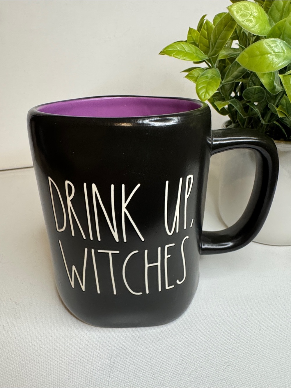 Rae Dunn DRINK UP, WITCHES Coffee Mug